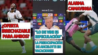 PREVIA REAL MADRID VS ATALANTA ANCELOTTI COMO SIEMPRE 🔥  VINICIUS A ARABIA POR 400 MDE [upl. by Savart72]