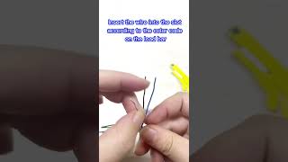 How to install RJ45 toolless connector shorts rj45 [upl. by Nogem442]