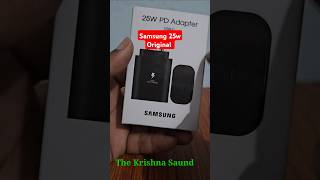 100 🤗 samsung original 25w charger unboxing price  shorts [upl. by Ennaoj301]