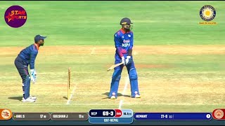 🔴 Indian TRI  T20 Series LIVE  NEPAL VS BARODA LIVE   NEP VS BAR 2nd T20 Live SMS Cup 2024 [upl. by Rochus]