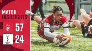 HIGHLIGHTS  GloucesterHartpury vs Harlequins [upl. by Eidnahs]