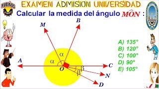 Examen CALLAO Admisión Universidad UNAC Ángulos Solucionario [upl. by Faust918]