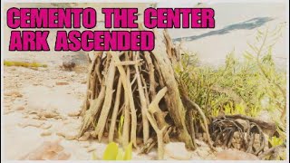 🦫 conseguir CEMENTO en THE CENTER ark ASCENDED  ubicación CASTOROIDES the center ASA [upl. by Nomar]