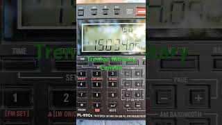 Trenton Military aeronautical weather on 15034 kHz [upl. by Adnohsel]