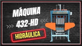 Máquina Hidráulica para fabricar blocos e fabricação de paver 10x20 alta qualidade Atlantica Máquina [upl. by Narcissus]