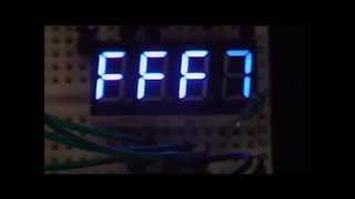 Binary Counter using Discrete Transistors for 7 Segment Decoding [upl. by Indihar]