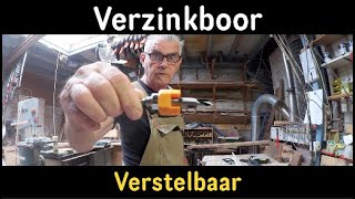 Timmertip 1274 Verstelbare verzinkboor van Vector [upl. by Ardiedal618]