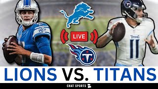 Lions vs Titans Live Streaming Scoreboard PlayByPlay Game Audio amp Highlights  NFL Week 8 [upl. by Ylremik]