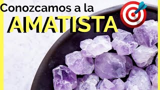 Que es la AMATISTA  AMATISTA piedra preciosa  Cual es la piedra amatista [upl. by Tiphani]