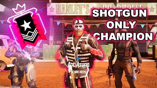 HOW A SHOTGUN CHAMPION PLAYS BANDIT  Rainbow 6 Siege Console xbox controller champion ranked [upl. by Arick]