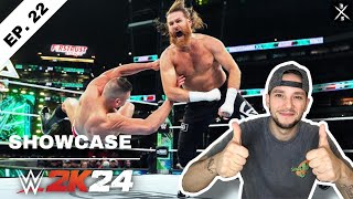 Samy Zayn vs GuntherWWE2K24 Showcase Ep22 [upl. by Ater311]