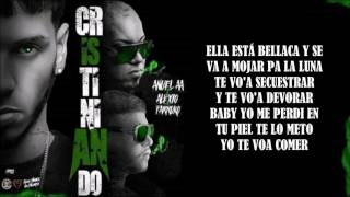 CRISTINIANDO  ANUEL AA FT ALEXIO LA BRUJA amp FARRUKO LETRA [upl. by Llirret]