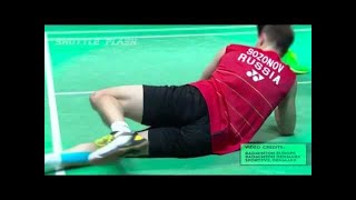 Highlights  Viktor AXELSEN vs Anders ANTONSEN  Badminton European Championships 2017 [upl. by Hallvard]