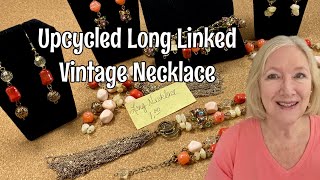 How to Upcycle Vintage Tassel Necklace  Bracelet  Earrings  Jewelry Making Fun [upl. by Aleahc597]