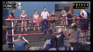 Roni Dean Vs Karina Szmalenberg 6 Rounds 16092023  PLATINUM PUNCH 1 [upl. by Lissi]