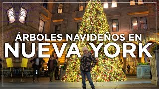 Árboles de navidad en Nueva York [upl. by Walczak]