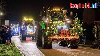 Lichtjesparade met trekkers door Hilversum en Loosdrecht [upl. by Hellene412]