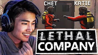 LETHAL COMPANY  The Funniest Game of 2023 [upl. by Aihsenor425]