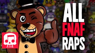 All Five Nights at Freddys Raps 14 amp World by JT Music Updated [upl. by Hermy]