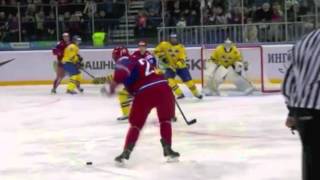 Andrei Mironov 12 Goal vs Sweden U20 Seminfinal 31 13 [upl. by Gulick]