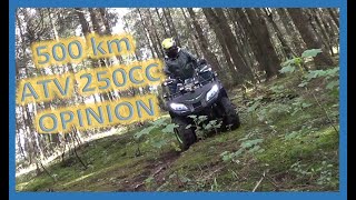 ATV 250cc ITALIKA  Opiniones 500km [upl. by Kalinda]