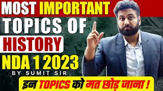 NDA History😱 Most Important Topics Prepare History For NDA Exam In One Shot Learn With Sumit [upl. by Earahc]