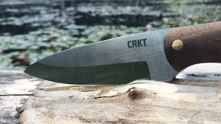 CRKT Saker Bushcraft Knife Nice Simple Knife [upl. by Oivatco328]