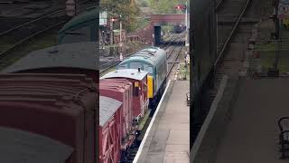 Class45 on heritage freight train duty trains heritagerailway railway [upl. by Thanasi]