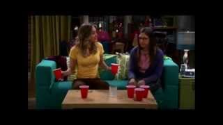 Penny and Amys Drinking Game The Big Bang Theory [upl. by Aubree]