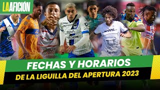 Cuartos de final de la Liga MX 2023 Fechas y horarios de la liguilla [upl. by Stephani]