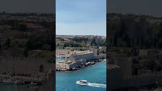 Rhodes Greece The Most Beautiful Cruise Port travel hollandamericacruise cruiseship cruise [upl. by Mckale688]