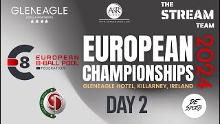 Day 2Table 4 European 8 Ball Pool Championships Ireland 2024 [upl. by Luke14]