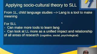 SocioCultural Theory in SLA and SLL [upl. by Assile]