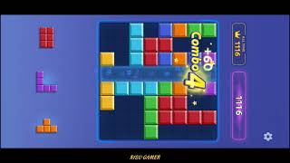 Block Puzzle  Block Smash Game  Matching Puzzle Game  RISU GAMER [upl. by Abehsat426]