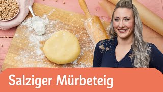 Salziger Mürbeteig  So einfach geht’s  REWE Deine Küche [upl. by Lerad]