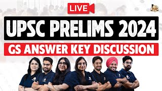 UPSC Prelims 2024 General Studies Answer Key Discussion  CutOff Expectations amp Trends  UPSC CSE [upl. by Danette]