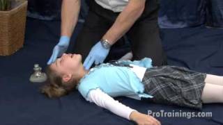 Unconscious Child Choking [upl. by Christophe]