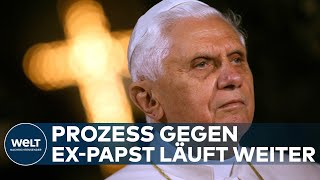 PAPST BENEDIKT XVI Klageverfahren wegen Missbrauchs wird auch nach Tod fortgesetzt [upl. by Andee]