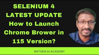 New Dedicated Chrome Browser for Automated Testing  Major Impact on Selenium  Chrome 115x [upl. by Ardyce619]