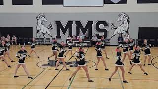 Marlow Middle School Dance Team  111424 [upl. by Tullusus]