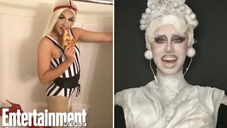 RuPaul’s Drag Race Season 14 Cast React To Their First Drag Photos  Entertainment Weekly [upl. by Tatiana]