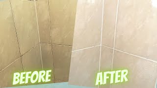 How to remove mould from the bathroom tiles using natural products [upl. by Yellat]