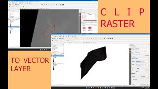 Clip Raster data TIF with a Polygon shapefile in QGIS [upl. by Ariaet597]