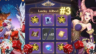 Mythic Heroes  Lucky Wheel  3rd 300 Draw [upl. by Thynne391]