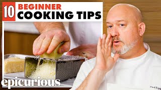 Cooking Tips For Kitchen Beginners  Epicurious 101 [upl. by Odin]