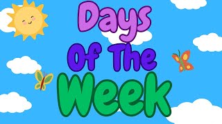 Days of the week for kids  Learn the days of the week  Kids Songs ☆ [upl. by Ailisec]