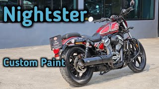 Nightster Custom Paint Walkaround Close up detail [upl. by Lancelle]