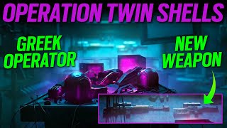 Operation Twin Shells  Greek Operator  6News  Rainbow Six Siege Y9S3 [upl. by Pentha850]