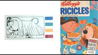 Ricicles Magic Roundabout Painting Cards 1974 [upl. by Hgielrahc]