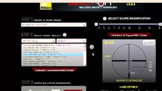 How To Use The Nikon BDC Reticle and SpotOn Software [upl. by Arodoeht752]